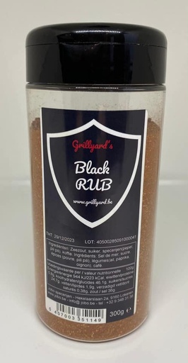 [EDB-001158] Grillyard's Black Rub - 300gr - THT 03/08/2024