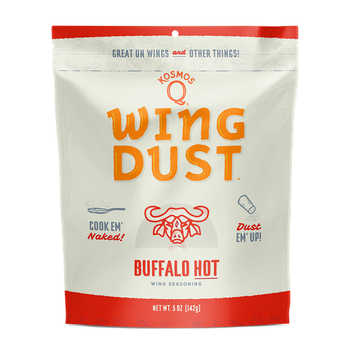 [EDB-000352] Kosmos BBQ - Buffalo Hot - Wing Dust -142gr