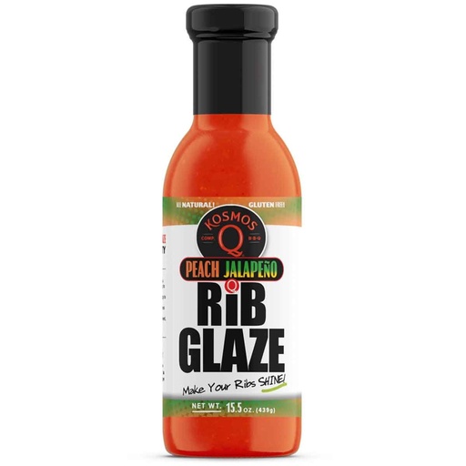 [EDB-001518] Kosmos BBQ - Peach Jalapeno Glaze - 453gr