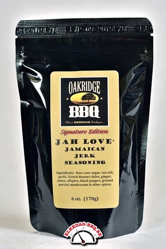 [EDB-000440] Oakridge BBQ - Jah Love - Jamaican Jerk -170gr