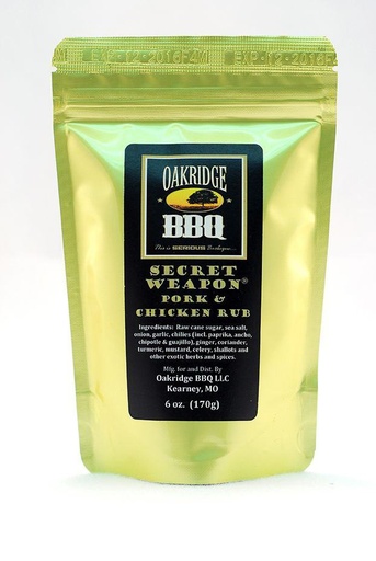 [EDB-000429] Oakridge BBQ - Secret Weapon - Pork and Chicken
