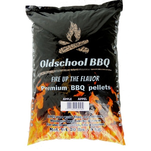 [EDB-000854] Oldschool - BBQ Pellets - Apple / Appel