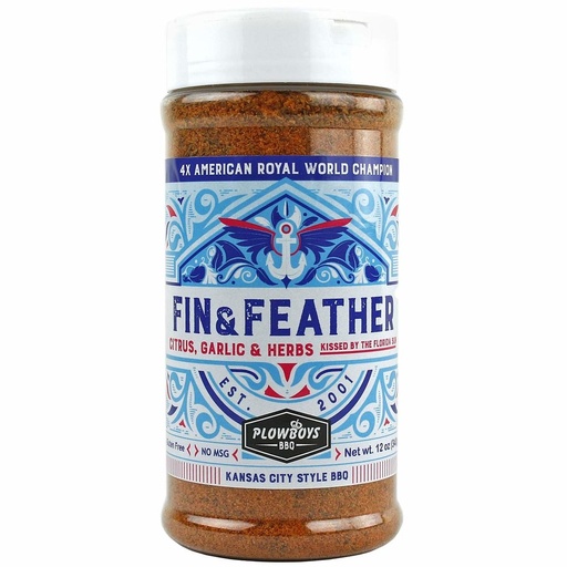 [EDB-000475] Plowboys BBQ - Fin and Feather - 161gr