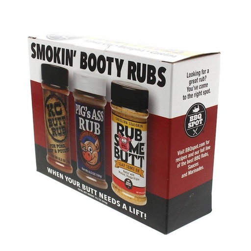 [EDB-000864] Smokin' Booty Rubs BBQ Giftset - geschenkverpakking
