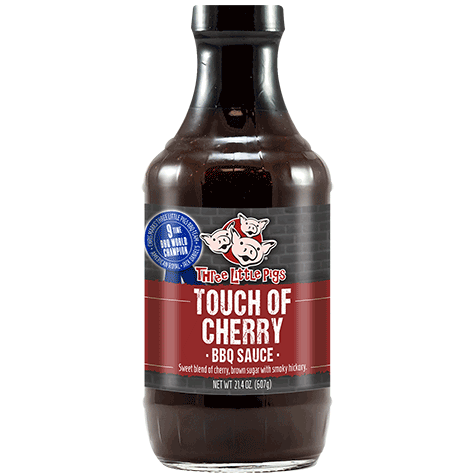 [EDB-001191] Three little Pigs - Touch of Cherry BBQ Sauce - 19,5oz