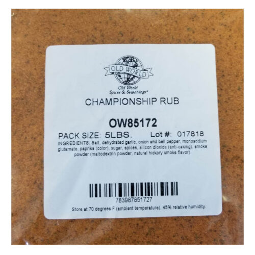 [EDB-001180] Three little Pigs BBQ - KC Championship - 2,27KG