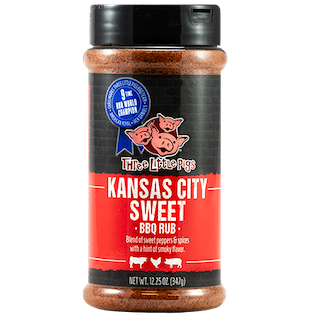 [EDB-001257] Three little Pigs BBQ - KC Sweet - 12,25oz