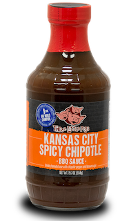 [EDB-000589] Three little Pigs BBQ - Spicy Chiptole - 19,5oz