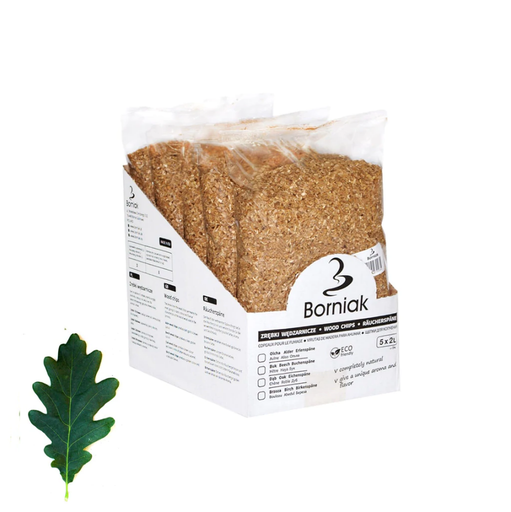 [EDB-001714] Borniak Rookchips Fijn  - Eik