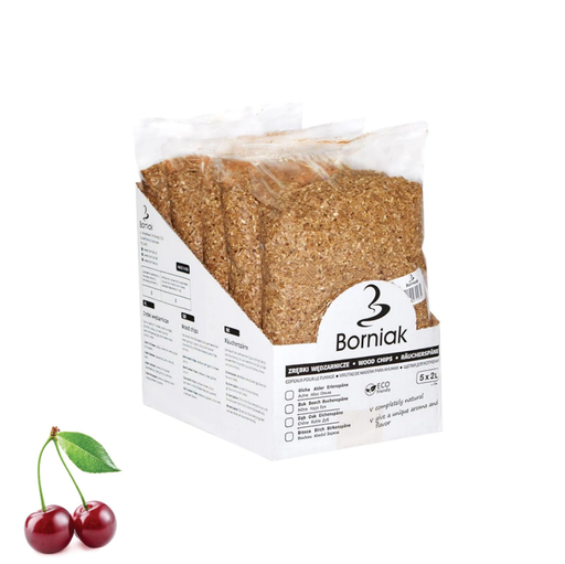 [EDB-001717] Borniak Rookchips Fijn - Kers