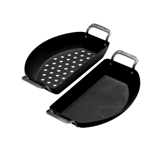 [KJ15124822] Kamado Joe - Karbon steel halve maan pannenset