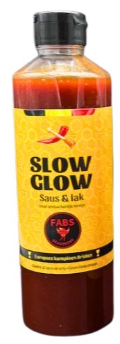 Fab's - Slow Glow saus - 0,5 liter