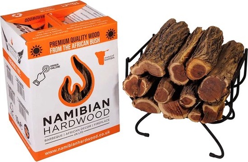 Sekelbos firewood Box 10kg - Namibian Hardwood